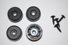 4 Replacement Podium Road Case Rubber Feet For Game Show Podiums