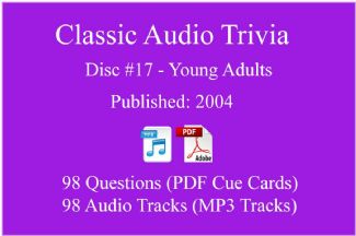 Game Show Mania ⇢ Classic Game Show Mania Audio Trivia - Disc 17 - Young Adults - Released 2004 ⇢ AT-CLASSIC-17