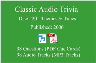 Game Show Mania ⇢ Classic Game Show Mania Audio Trivia - Disc 20 - Themes & Tunes - Released 2006 ⇢ AT-CLASSIC-20