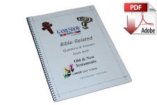 Bible Related Game Show Trivia Book #1 Digital Download (PDF)